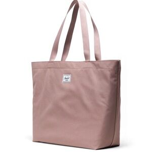 Hershel Supply Co. Mica Zippered Tote Shoulder Bag Ash Rose Mauve NWOT